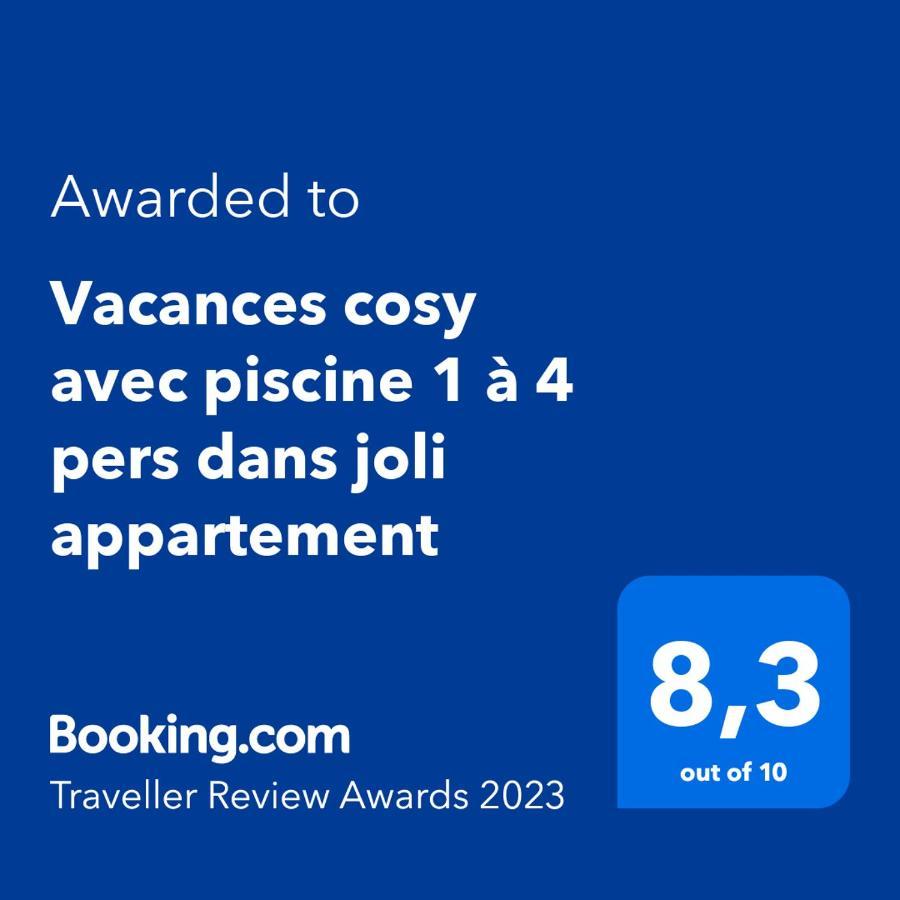 Vacances Avec Piscine Et Entree Autonome Dans Jolie Appartement Jusqu'A 4 Personnes Sérignan Eksteriør billede